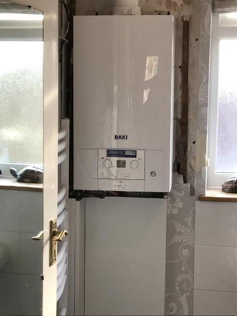 Baxi 428 with five year parts and labour guarantee